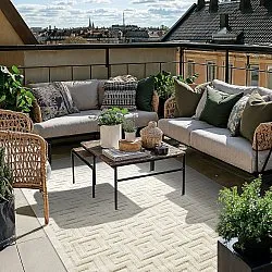 Shaggy Indoor/Outdoor - Oneida (crema)
