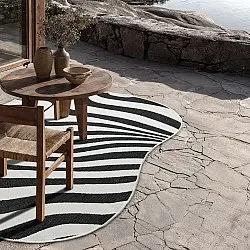 Alfombras de Interior/Exterior - utomhusmatta - Remina (negro/blanco)