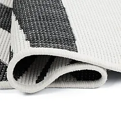 Alfombras de Interior/Exterior - utomhusmatta - Remina (negro/blanco)