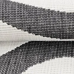 Alfombras de Interior/Exterior - utomhusmatta - Remina (negro/blanco)
