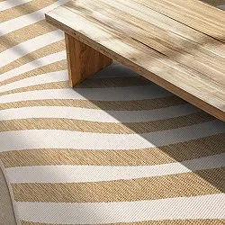 Alfombras de Interior/Exterior - utomhusmatta - Remina (naturaleza/blanco)