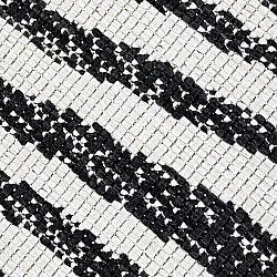 Alfombras de Interior/Exterior - utomhusmatta - Vaura (negro/blanco)