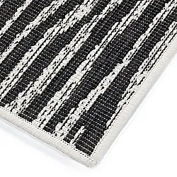 Alfombras de Interior/Exterior - utomhusmatta - Vaura (negro/blanco)