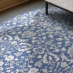 Alfombras redondeadas - Brussels Ocean (azul)