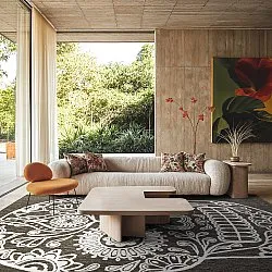 Alfombras de Interior/Exterior - Raylan (negro)