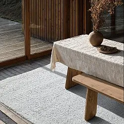 Alfombras de Interior/Exterior - Arco Wool Look (gris/beige)