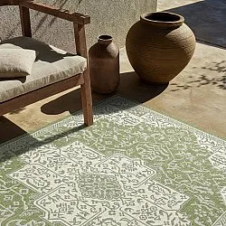 Alfombras de Interior/Exterior - Dhamar (verde)