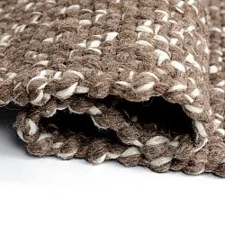Alfombras de Interior/Exterior - Orta Wool Look (marrón)