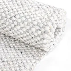 Alfombras de Interior/Exterior - Orta Wool Look (gris claro)