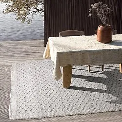 Alfombras de Interior/Exterior - Todi Wool Look (gris/beige)