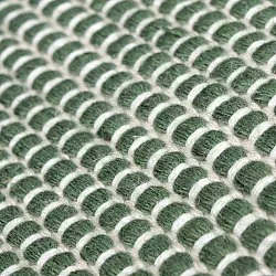 Alfombras de Interior/Exterior - Coastal Wool Look (verde/blanco)