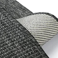 Alfombras de Interior/Exterior - Ragusa (negro/crema)