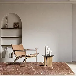 Alfombra Wilton - Nara (marrón/oro)