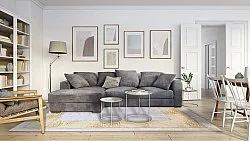 Alfombra Wilton - Tilos (gris)