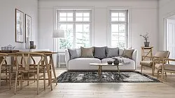 Alfombra Wilton - Sovana (gris)