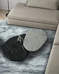 Alfombras redondeadas - Jodhpur Special Luxury Edition (gris/azulado)