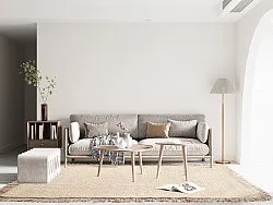 Alfombra de Lana - Pike (beige)