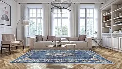 Alfombra Wilton - Taknis (azul)