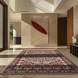 Alfombra Wilton - Odette (rojo/multi)