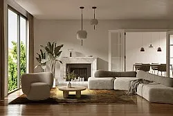 Alfombra Wilton - Agost (marrón/beige)