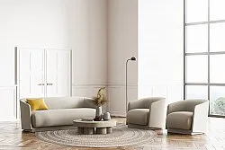 Alfombras redondeadas - Indoor/Outdoor Angus (beige)