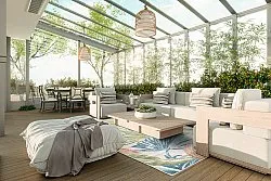 Alfombras de Interior/Exterior - Havana (cream/multi)