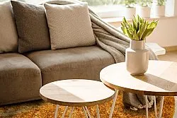 Alfombras redondeadas - Cosy (ocher)
