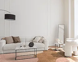 Alfombra Wilton - Lazio (beige/rosa)