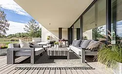 Shaggy - Indoor/Outdoor Francisco (gris)