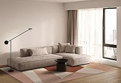 Alfombra Wilton - Jade (beige/rosa)