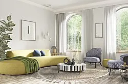 Alfombras redondeadas - Indoor/Outdoor Athena (beige)
