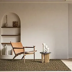 Alfombra Wilton - Leopard (marrón)