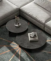 Alfombra Wilton - Bellizzi (verde/naranja)