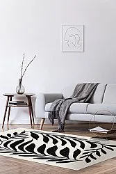 Alfombra Wilton - Betty (beige/negro)