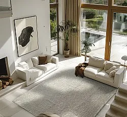 Alfombras de pelo largo - Sion Natural Cotton Shaggy (offwhite)