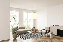 Alfombras de Interior/Exterior - Otto (negro)