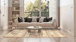Alfombra de Lana - Palma (beige)