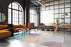 Alfombra Wilton - Pescia (azul/multi)