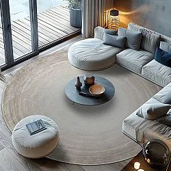 Alfombras redondeadas - Shade (beige/gris)