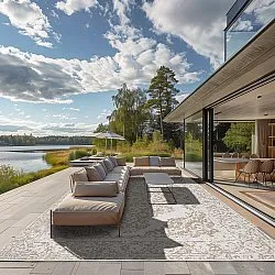 Alfombras de Interior/Exterior - Boyd (beige)