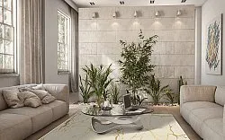 Alfombra Wilton - Vieste (beige/dorado)