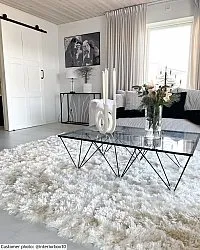 Alfombras de pelo largo - Janjira (blanco)
