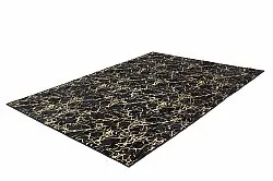 Alfombra Wilton - Alden (negro/oro)
