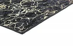 Alfombra Wilton - Alden (negro/oro)
