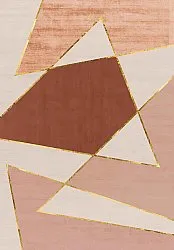 Alfombra Wilton - Jade (beige/rosa)