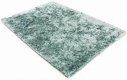 Alfombras de pelo largo - Janjira (azul-verde)