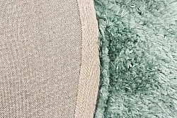 Alfombras redondeadas - Janjira (azul-verde)