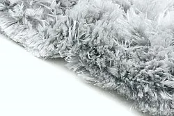 Alfombras de pelo largo - Janjira (plata)