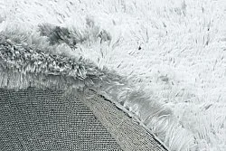 Alfombras de pelo largo - Janjira (plata)