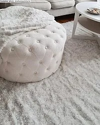 Alfombras de pelo largo - Cosy (blanco)